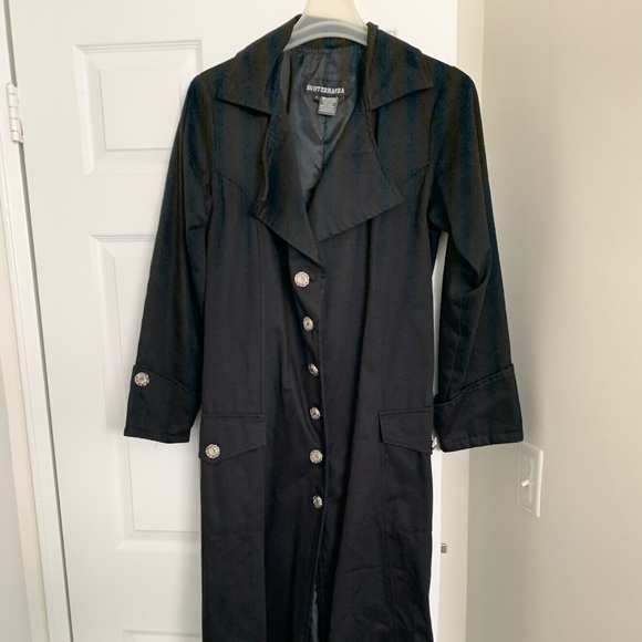Subterranea Other - Black Gothic Trench Coat